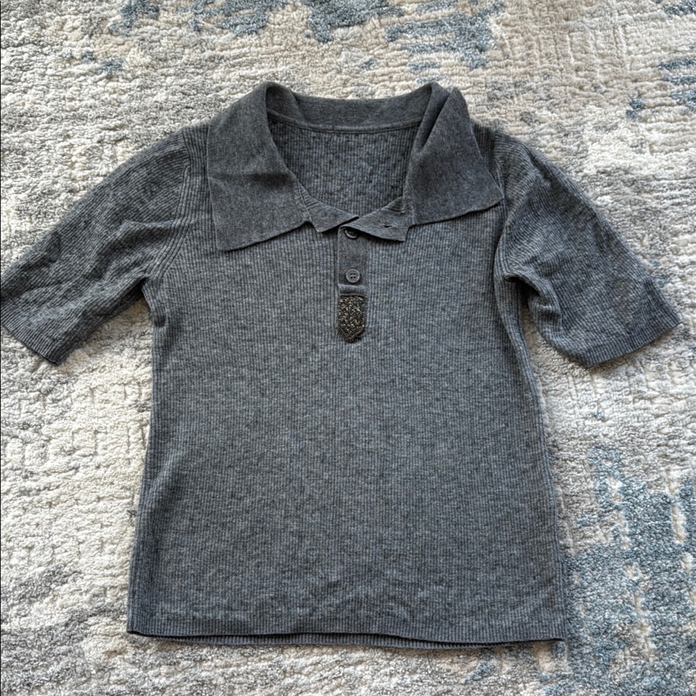 BRUNELLO CUCINELLI CASHMERE POLO